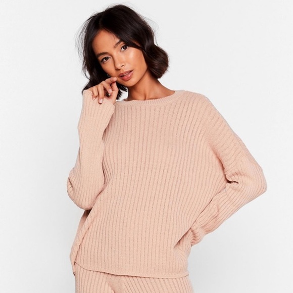 Nasty Gal Ribbed Knit Sweater - Picture 1 of 11